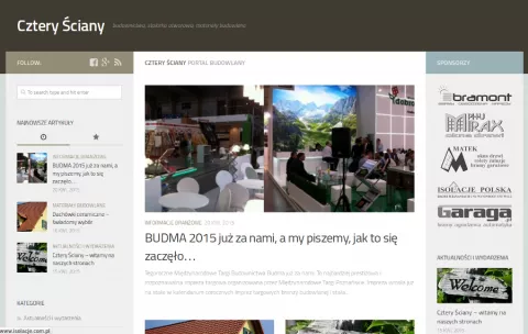 Już wystartował serwis Cztery Ściany