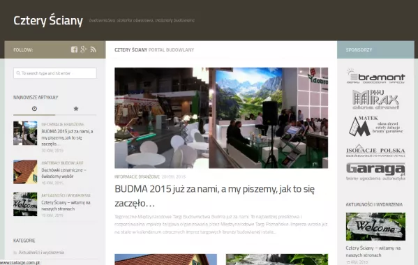 Już wystartował serwis Cztery Ściany