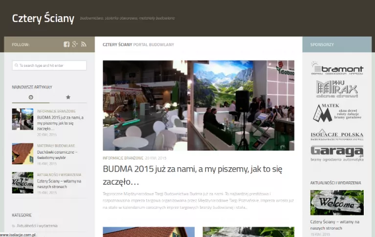 Już wystartował serwis Cztery Ściany