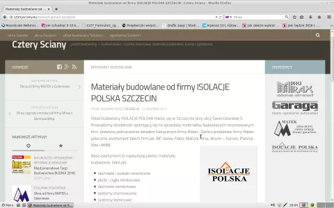 Nasza oferta na portalu budowlanym Cztery Ściany