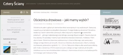 Ciekawe tematy na naszym portalu budowlanym - zapraszamy!