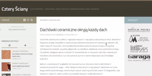 Kilka słów o materiałach budowlanych