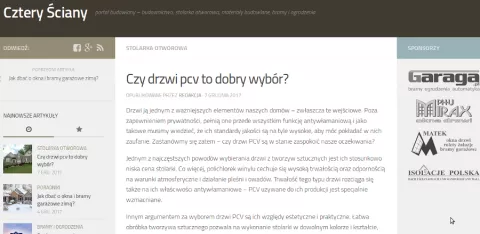 Zimowo na naszym blogu