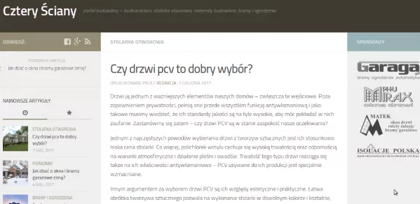 Zimowo na naszym blogu