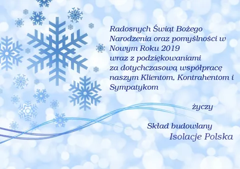 Wesołych Świąt i szczęśliwego Nowego Roku!