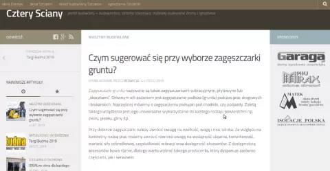 Maszyny budowlane