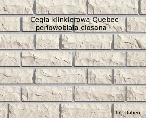 Cegły klinkierowe białe