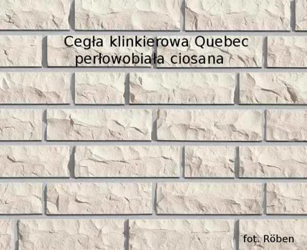 Cegły klinkierowe białe