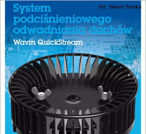 System QuickStream firmy Wavin